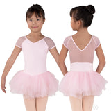 Eurotard-0036 Child cap sleeve tutu dress
