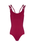 Maya -Double X-Back Camisole Leotard
